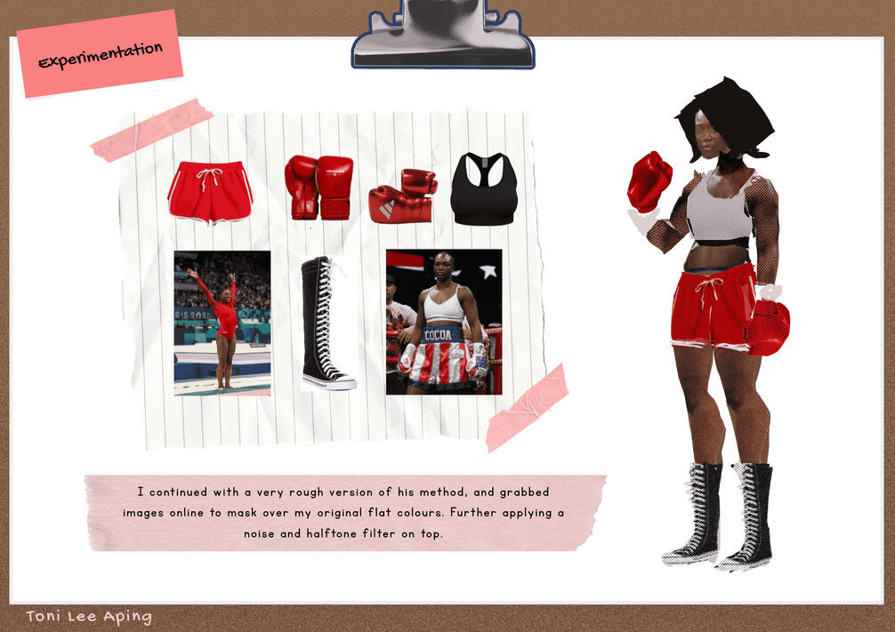 Boxing Sequence Concept Art
