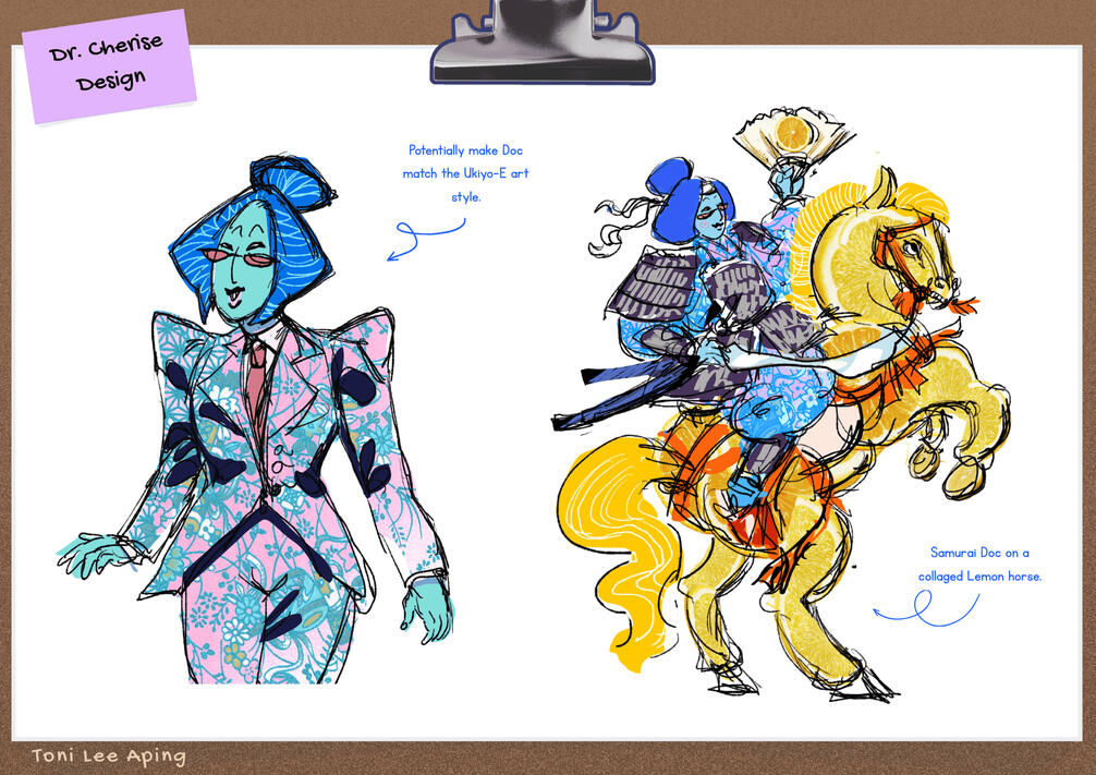 Puppet Sequence Concept Art
