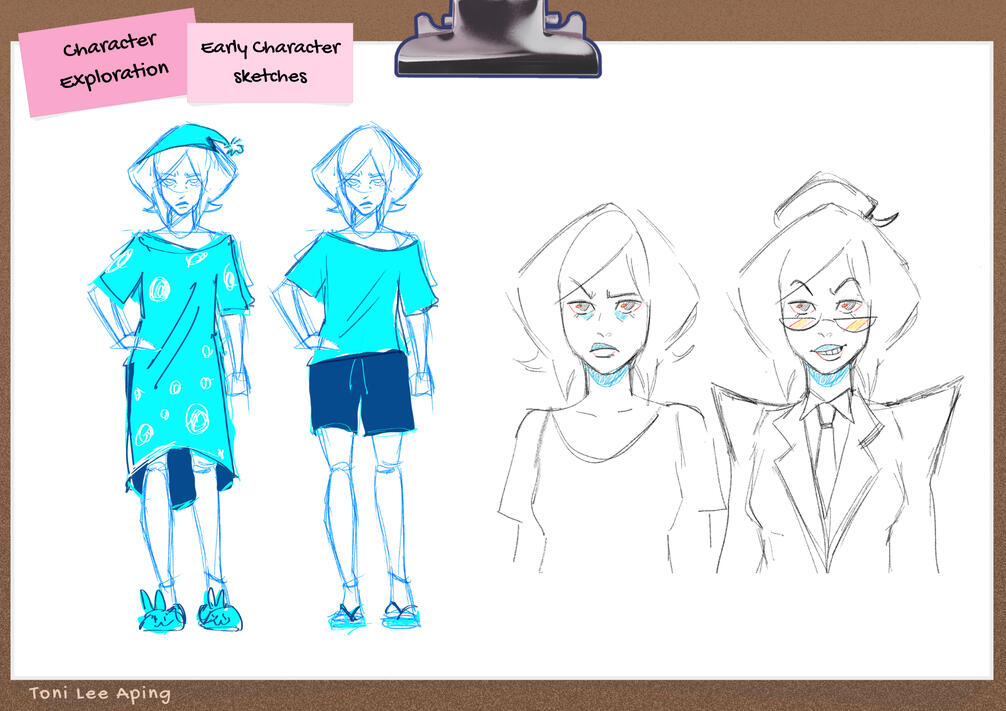 Early Cherise Sketches