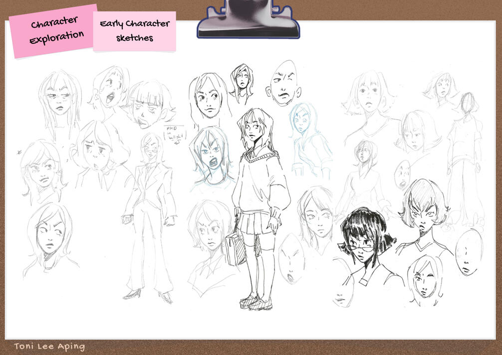 Early Cherise Sketches